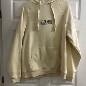 Taylor Swift Eras Tour Cream Hoodie